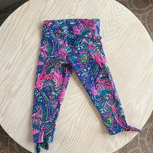 Lily Pulitzer girls crop leggings